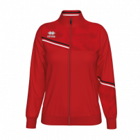 Спортивна куртка жіноча Errea ESTELLA Червоний/Чорний/Білий